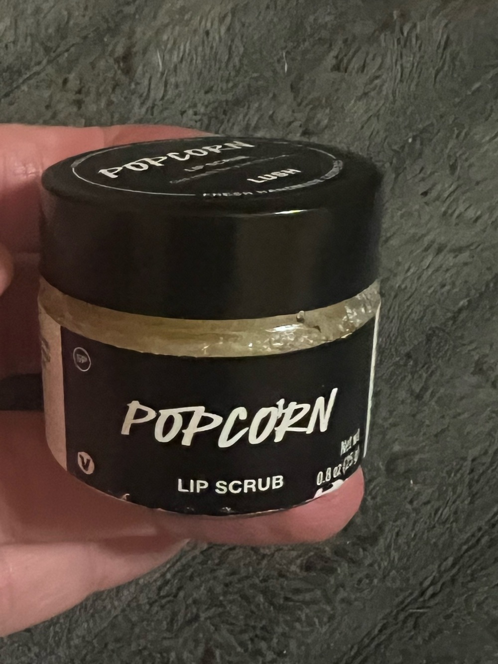 Lush Poocorn Lip Scrub Discontinued